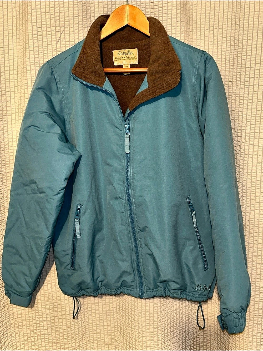 Cabela's Women's Utility Jacket Blue Size Large